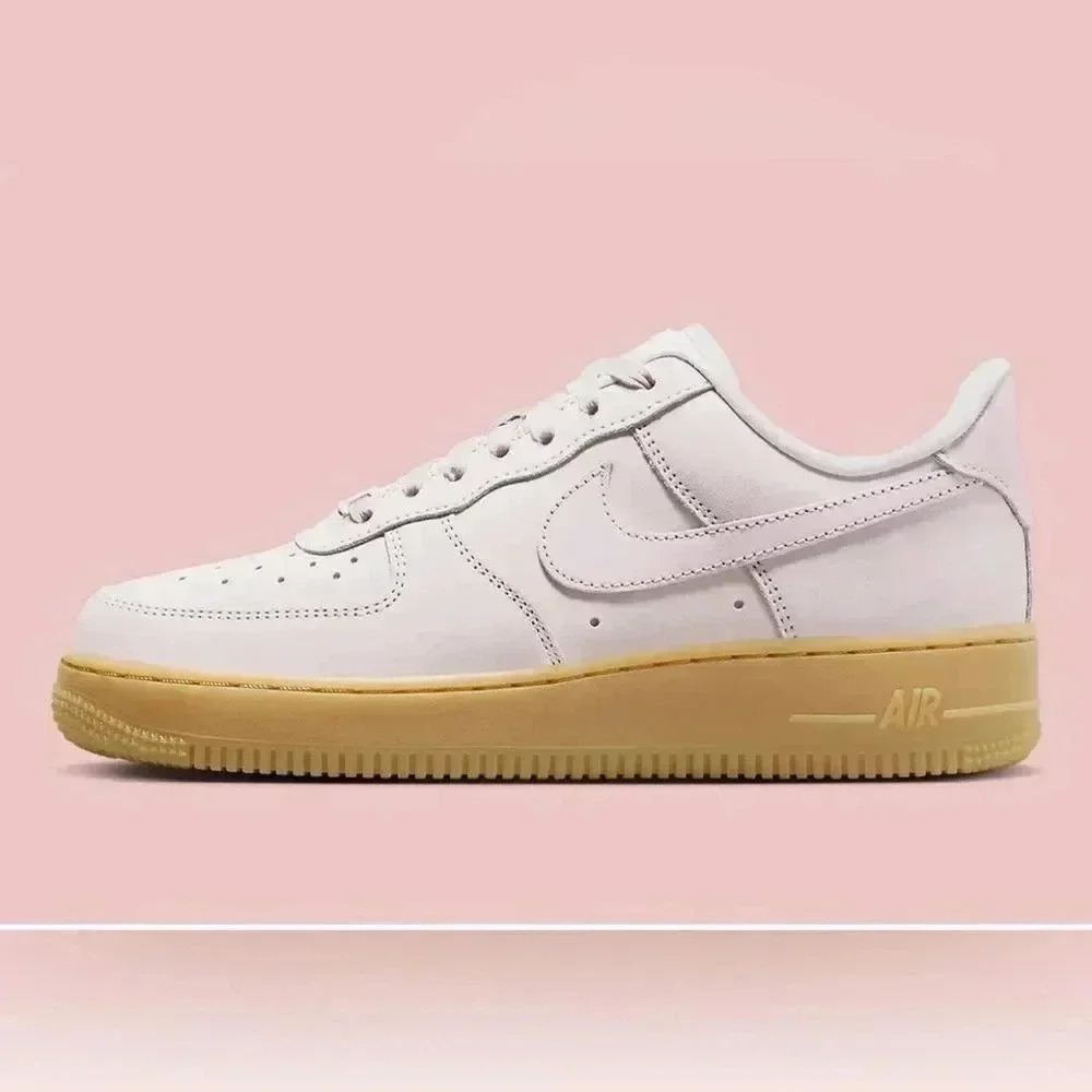 Nike Air force 1 pink pearl gum sole sneakers - Picture 3 of 7